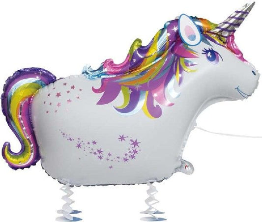 UNICORN WALKING FOIL BALLOON